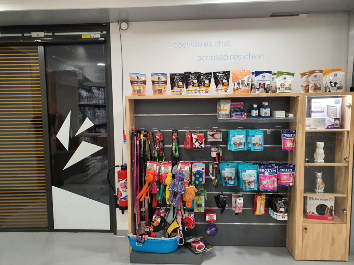 Vente d'accessoires et jouets pour animaux