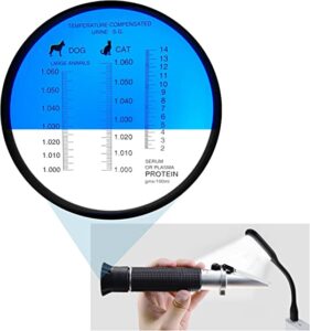 Réfractomètre Manuel Pour Protéines Sériques Chez Les Animaux (chien, Chat) - Testeur D'urine/plasma Neuf